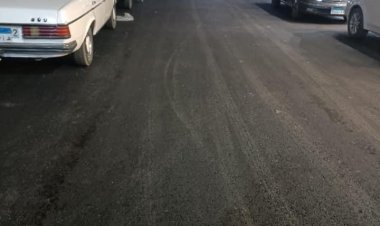 الانتهاء من رصف شارع «الجلاء»  بحي شرق سوهاج بتكلفة 1.6 مليون جنيه