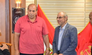 رئيس مدينة بورفؤاد يستقبل نقيب السياحيين بديوان عام المدينه