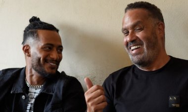 بالصور| جمال العدل ومحمد رمضان في كواليس «على الزيرو»