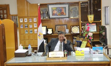 انتظام طلاب الدور الثاني  للشهادة الثانوية  بلجان البحيرة