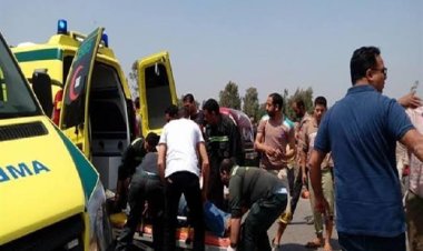 مصرع شخص وإصابة 8 آخرين في 3 حوادث بالبحيرة