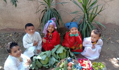 بالصور| محاكاة الريف المصري في مكتبة سيدة مبروك