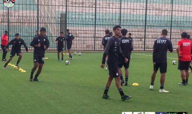 منتخب الناشئين يختتم تدريباته قبل مواجهة سوريا غدا بكأس العرب 