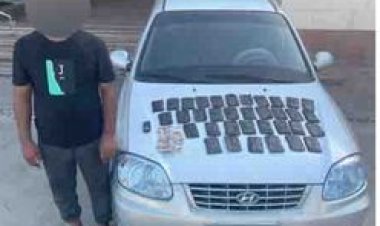 ضبط سائق بحوزته كمية من مخدر الحشيش في الشروق