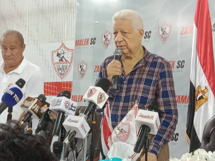 مرتضى منصور يعلن انضمام عمرو زكي لـ«قناة الزمالك»