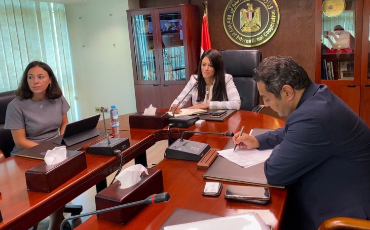 وزيرة التعاون تبحث مع مدير مؤسسة التمويل البريطانية تمويل المشروعات الخضراء