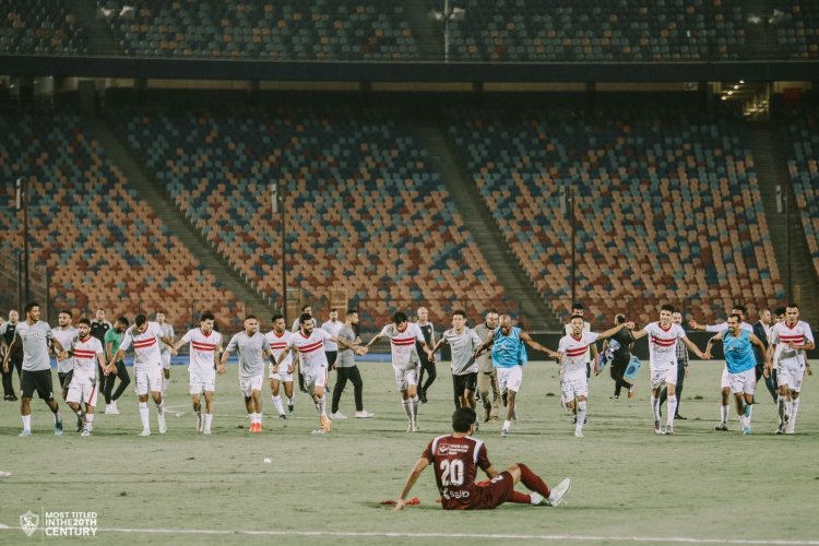 الزمالك راحة من التدريبات بعد الفوز بخماسية على مصر المقاصة  