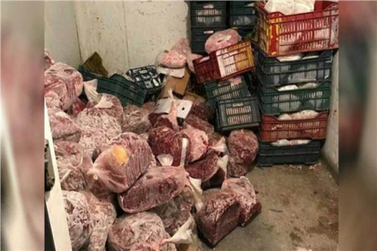 ضبط 3 طن لحوم مفرومة مجهولة المصدر بالقليوبية
