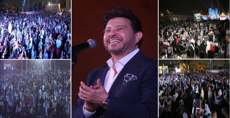 صور| هاني شاكر يضئ سماء «محكى القلعة» بحضور أكثر من 10 آلاف مشاهد