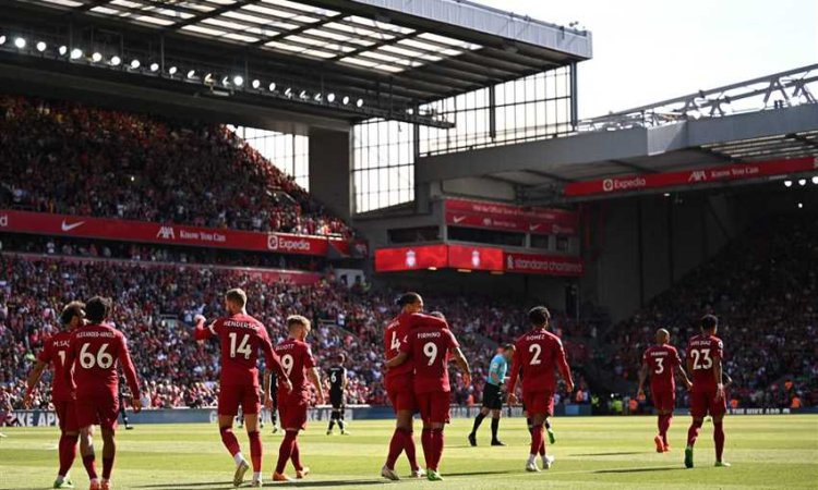 ليفربول يفترس بورنموث 9-0 في غياب صلاح