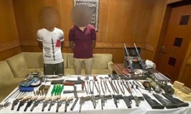 ضبط ورشة لتصنيع الأسلحة النارية داخل منزل بمنطقة المنشأة بسوهاج 