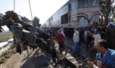 صرف تعويضات مالية لأسر الضحايا والمصابين بحادث قطار الشرقية