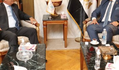 رئيس هيئة الرعاية الصحية ومحافظ المنطقة الروتارية يناقشا التعاون لدعم مشروع تحويل مستشفى شرم الشيخ الدولي