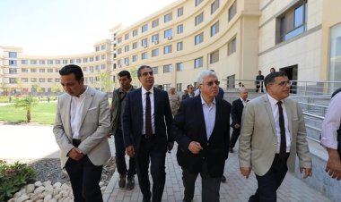 وزير التعليم العالي يتفقد مدينة زويل للعلوم والتكنولوجيا والابتكار