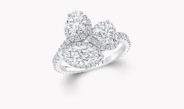 خواتم مرصعة بالألماس لإطلالة أنيقة للعروس