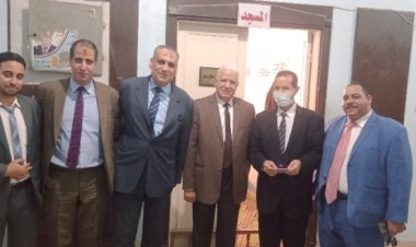 أمين عام المحامين يتفقد انتخابات النقابة بشمال القليوبية