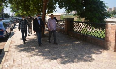 محافظ القليوبية يقود حملة إزالة إشغالات مكبرة ببنها