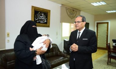 جامعة سوهاج تستجيب لعلاج طفلة مصابة بعيب خلقي نادر بالجمجمة