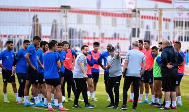 ممر شرفي لرباعي الزمالك في التدريبات