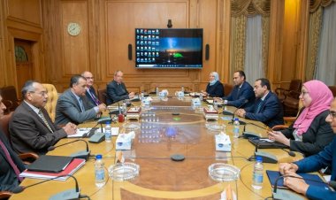 وزير الدولة للإنتاج الحربي يبحث مع  رئيس الجهاز المركزي تعزيز سبل التعاون المشترك