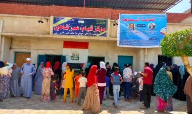 تنفيذ قافلة سكانية شاملة بقرية عمر شاهين بمركز بدر في البحيرة