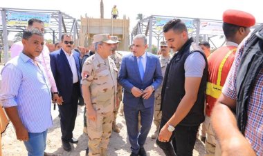 ضمن «حياة كريمة»..جولة تفقدية لمحافظ سوهاج بقرية برديس