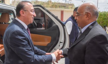 محافظ الإسكندرية يُهنئ رئيس محكمة استئناف الإسكندرية بمناسبة توليه منصبه