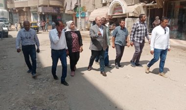 نائب محافظ الجيزة يتفقد مركز البدرشين للوقوف على نسب تنفيذ مشروعات الرصف والتطوير