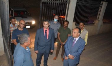 نائب محافظ المنيا يتابع سير العمل الليلي بالمستشفيات