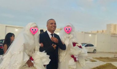 عريس «الضرتين» في فرح واحد يثير الغيرة بين رجال العالم العربي