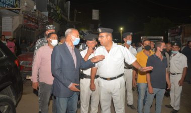 محافظ القليوبية يقود حملة مسائية مكبرة لإزالة الإشغالات بمدينة شبين القناطر