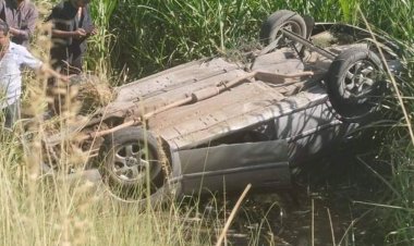 إصابة 5 أشخاص في حادث انقلاب سيارة ملاكي بقنا (أسماء)