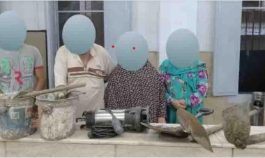 ضبط 4 أشخاص من بينهم سيدتين لتنقيبهم عن الآثار بروض الفرج