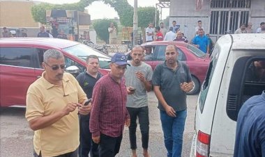 السيطرة على حريق هائل فى سيارة أجرة بالمنوفية