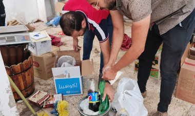 حملات تفتيشية على 210 منشأة وضبط وإعدام 1262 كجم مواد غذائية بالدقهلية