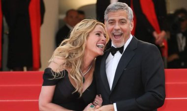 جورج كلوني عن كواليس فيلمه الجديد مع جوليا روبرتس: «اضطررنا لإعادة مشهد القبلة 80 مرة»