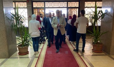 وزير التعليم العالي يصل إلى جامعة المنيا لتفقد عدد من المشروعات والمستشفيات