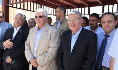 وزير التعليم العالي يتفقد مقر جامعة المنيا الأهلية