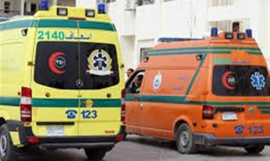 إصابة عامل بناء سقط من فوق منزل تحت الإنشاء بسوهاج الجديدة