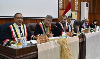 أطروحة دكتوراه في جامعة البصرة تناقش دراسة هيدروليكية لكاسر الأمواج