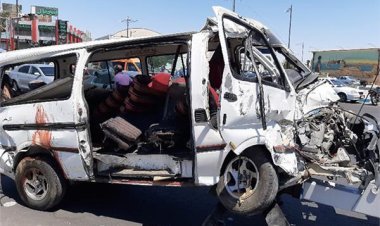 مصرع وإصابة 5 أشخاص في حادث تصادم بالحوامدية