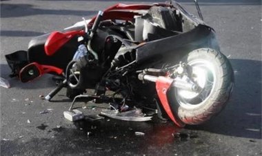 مصرع عامل في حادث تصادم دراجة بخارية وتروسيكل بجرجا