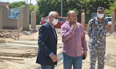 محافظ القليوبية يتابع الحملة المكبرة لإزالة 52 مخالفة بناء بمركز بنها