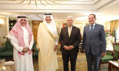 وزير التعليم العالي يستقبل السفير السعودي بالقاهرة