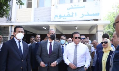 وزير الصحة يتفقد مستشفى صدر الفيوم ويوجه بسرعة الانتهاء من أعمال تطويرها