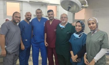 أطباء مستشفى المنشاوي العام ينقذون شابا تعرض لجرح قطعي عميق ونافذ بالرقبة