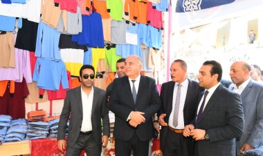 تخفيض 40%.. محافظ قنا يفتتح معرض مستقبل وطن لـ«مستلزمات المدارس» 