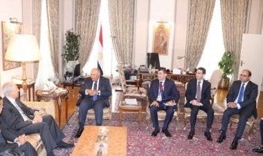 شكري يحمل رسالة تضامن من مصرلـ سوريا وتركيا