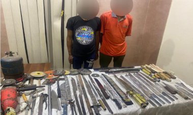 القبض على المتهمين بإدارة ورشة لتصنيع الأسلحة البيضاء  بالأميرية