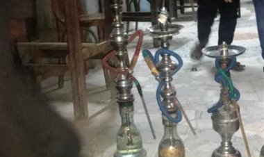 ضبط 28 «شيشة» بمقاهي بلبيس في الشرقية